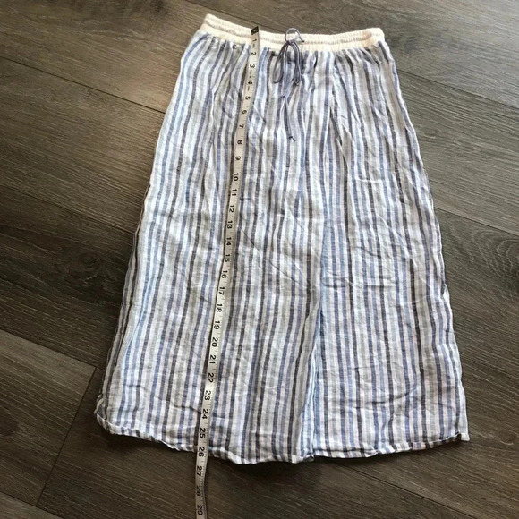 Sita Murt Knit Feelings Blue Stripe Knee Length Skirt Size 36 (2) (XS) - Picture 5 of 12